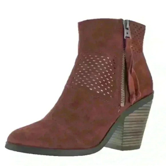 Lucky Brand Ramses Bootie burgendy - Picture 11 of 11